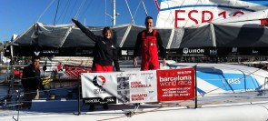 SALIDA DE LA REGATA BARCELONA WORLD RACE 2014-2015